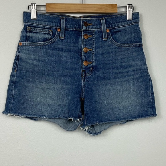 Madewell Pants - Madewell High Rise Denim Shorts